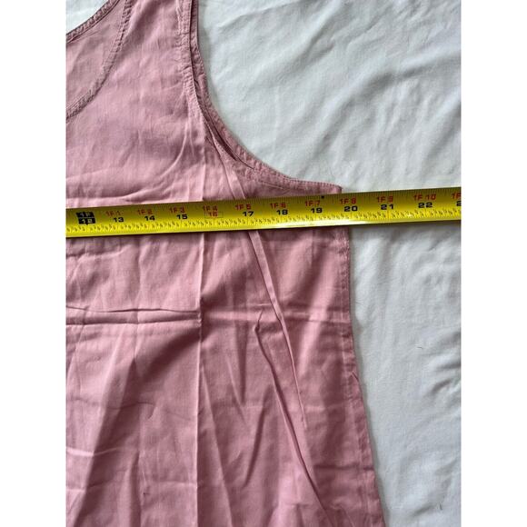 Puddingshop April Cornell Pink Cotton Dress Size 4 Lagenlook Minimalist - Picture 3 of 4